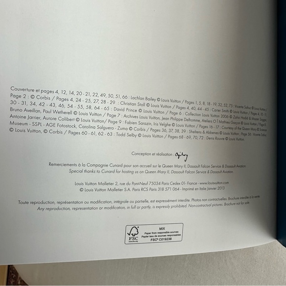 Authentic Louis Vuitton 2013 Histoire Book - Picture 9 of 12